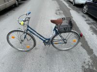 Damenrad Fahrrad Vintage Herkules blau München - Maxvorstadt Vorschau
