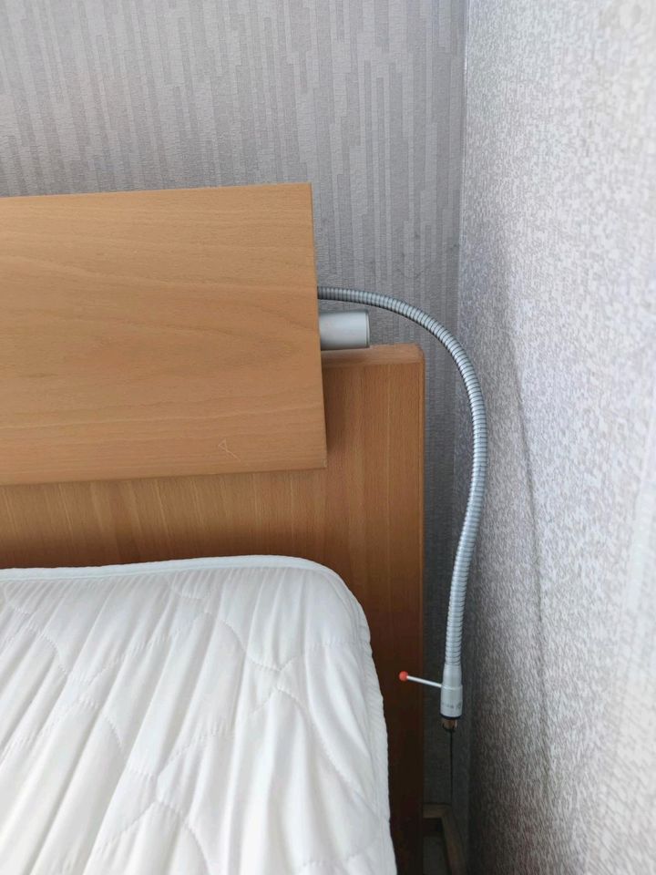Hülsta Doppelbett mit elektrischen Lattenrosten in Hockenheim