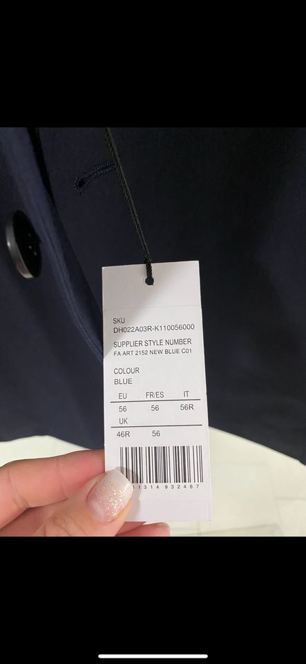 ISAAC DEWHIRST Jacket Blau - Gr. 46 - NEU mit Preisschild in Dinslaken