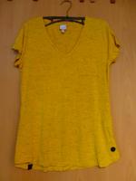 Bench T-Shirt Damen Shirt Gelb Schwarz meliert Bayern - Marktredwitz Vorschau