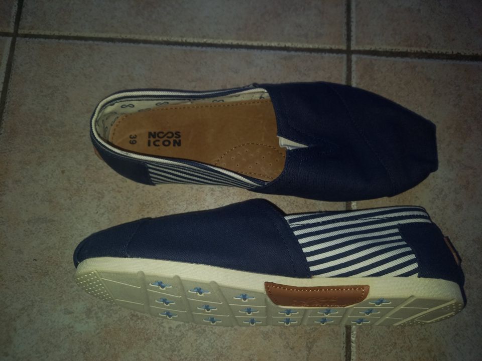 Espadrilles NOOS ICON, marine, Gr.39, NEU in Jena