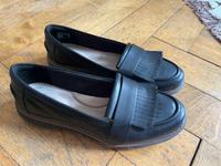 Clarks Loafers schwarz Echtleder München - Schwabing-West Vorschau