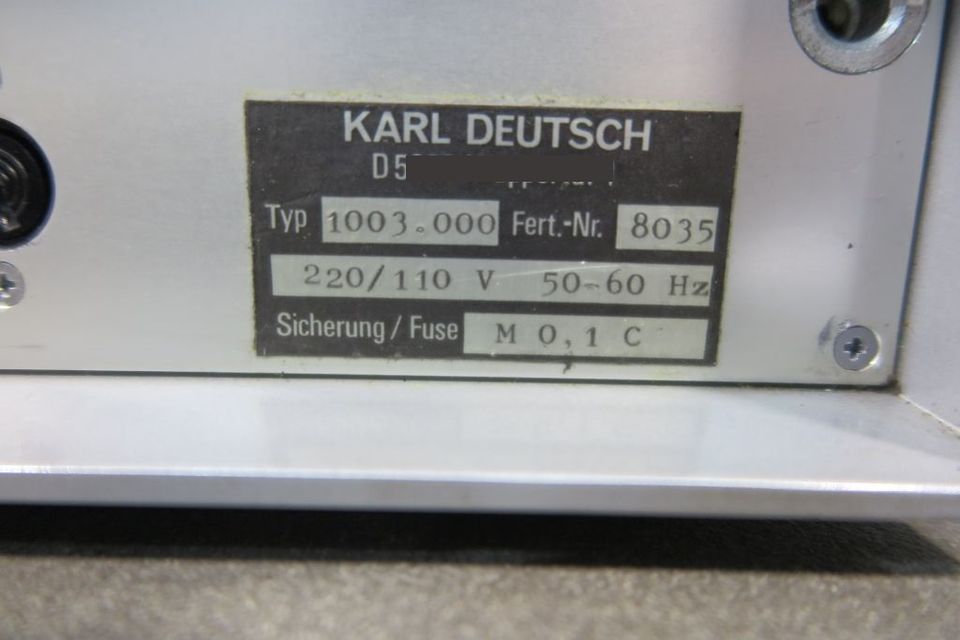 Karl Deutsch Echograph 1003 Ultraschall Messgerät 43770 in Dinslaken