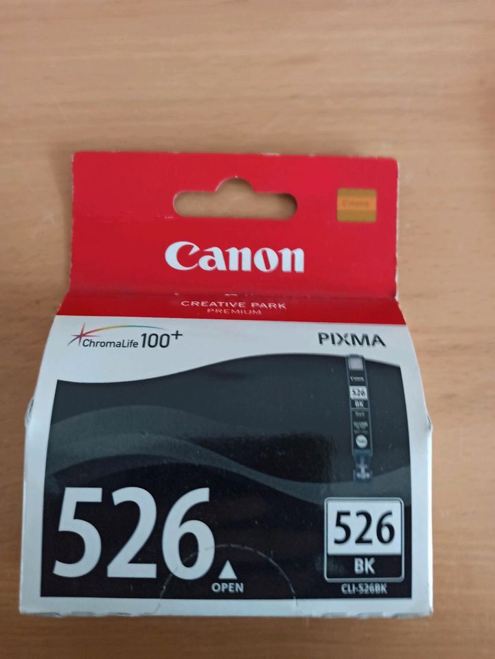 Canon 526 BK Schwarz 9ml  Neu in Ungeöffneter Originalverpackt in Oberhausen