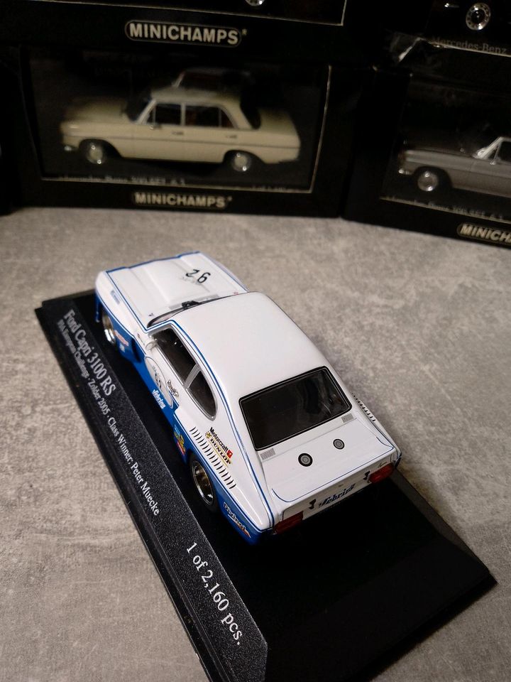 Minichamps Ford Capri RS-3100-RS P. Mücke Winner 1:43 Modellauto in Hamburg