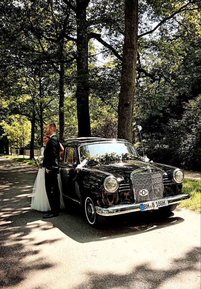 Hochzeitsauto | Brautauto | Oldtimer mieten | Chauffeurservice in Bühl