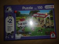 Schmidt 56240 Schleich Puzzle 150 Teile 2 Pferd Fohlen Figur NEU Nordrhein-Westfalen - Metelen Vorschau