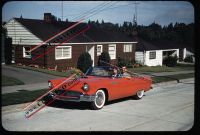 Ford Thunderbird Dia / 35mm Slide 1950er 1955 1956 Baden-Württemberg - Besigheim Vorschau