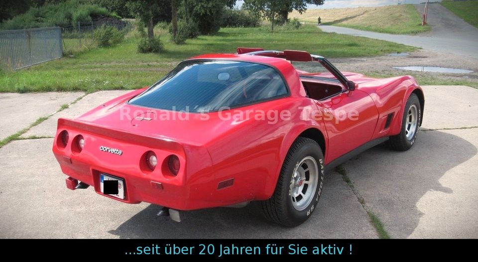 Corvette C3 5.7l V8 - H-Zulassung - Inspektion + Tüv neu in Tespe