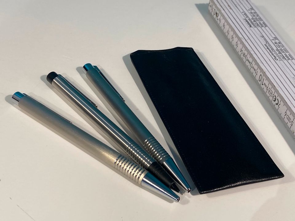 LAMY LOGO SCHREIBSET DRUCKBLEISTIFT+ 2x KUGELSCHREIBER ECHTLEDER in Berlin