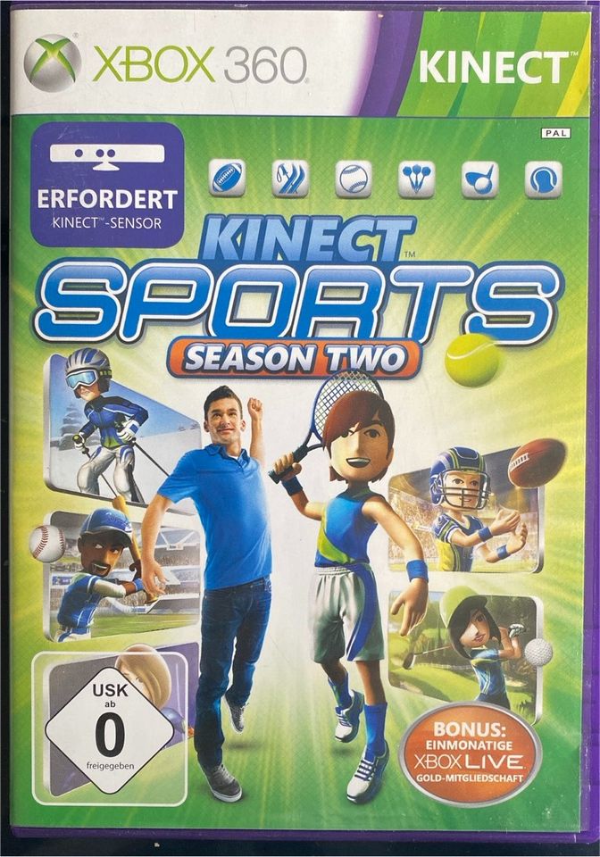 Kinect Sports season 2 Xbox 360 in Husum
