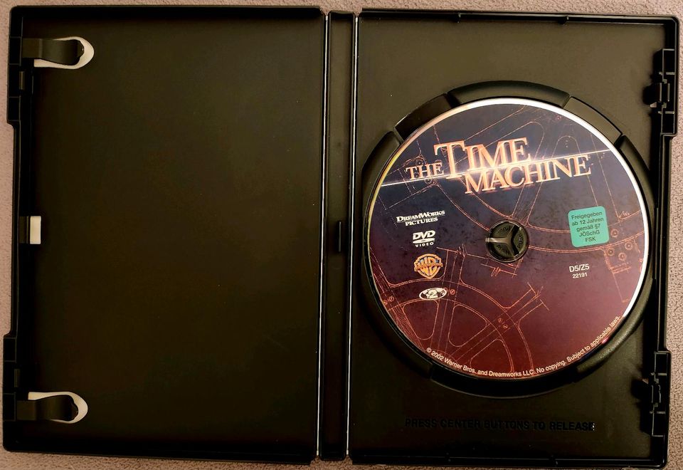 THE TIME MACHINE DVD in Wilhelmshorst