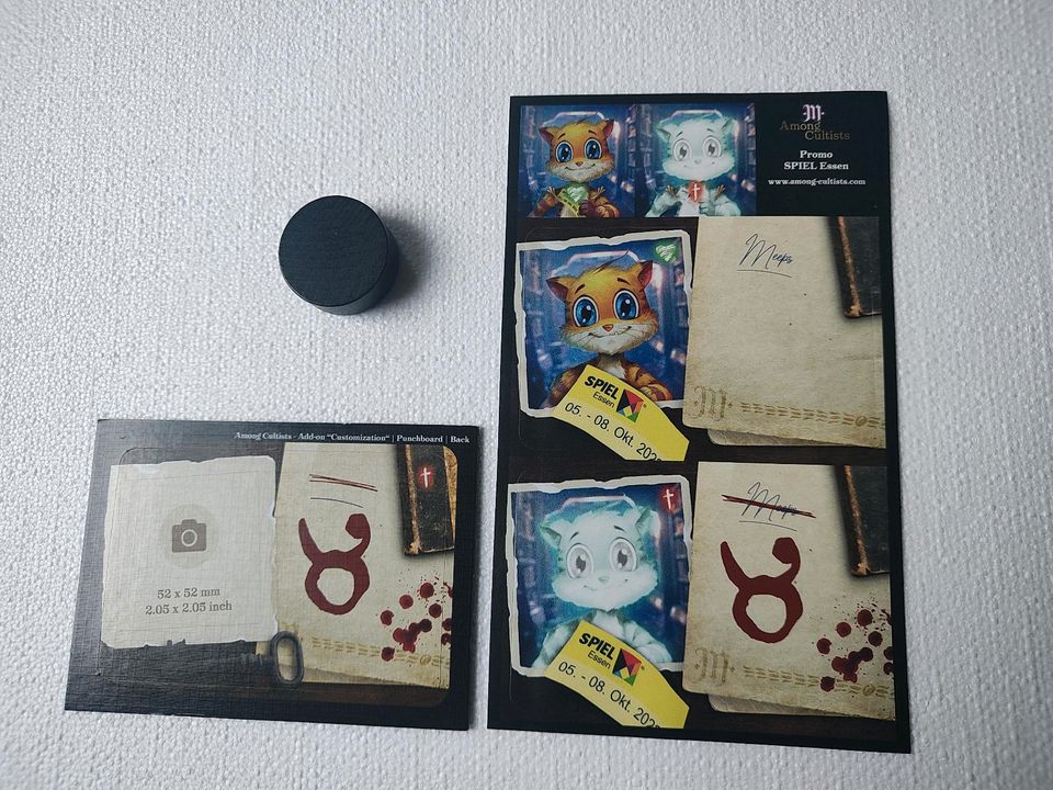 Among Cultists Meeps Promo Charakter Essen Spiel 2024 Neu in Bokel