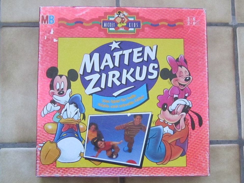 MB Spiele Matten Zirkus Mickey Kids ( wie Twister ) in Oberhausen