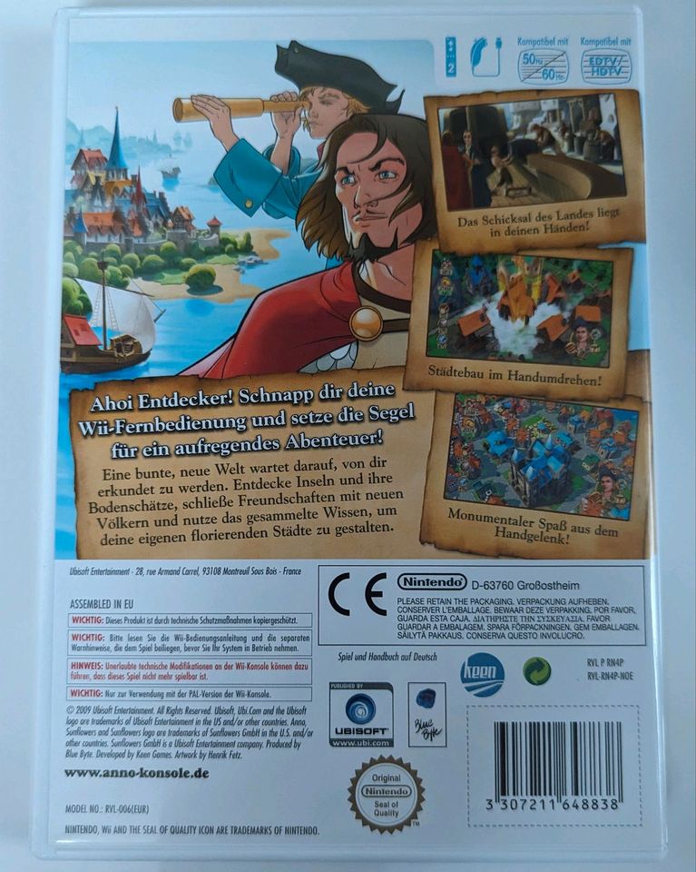 Nintendo Wii Spiel ANNO Erschaffe eine neue Welt in Rosenheim