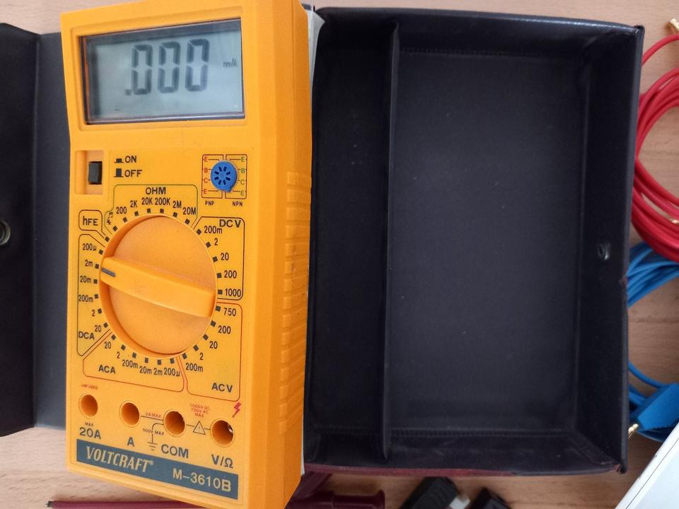 Digital-Multimeter mit Bargraph M 3610 B - Voltcraft M-3610B in Lampertheim