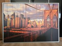 IKEA Bild Brooklyn Bridge, 140x100, gebraucht, guter Zustand Baden-Württemberg - Karlsruhe Vorschau