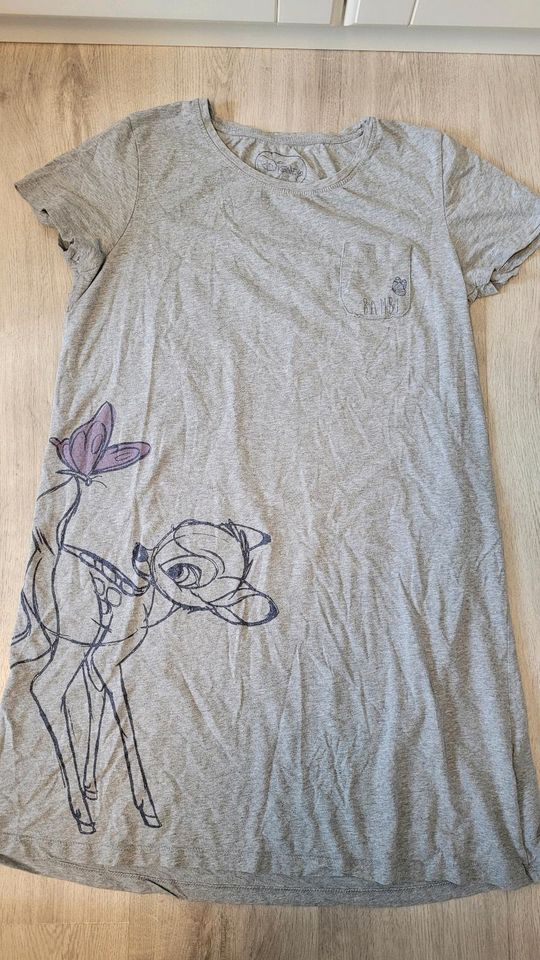 Damen Schlafanzug Nachthemd Größe M Snoopy Bambi Minnie Maus in Oberhausen