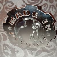 "Made in Detroit" Türknauf, Edelstahl, Dekoobjekt, Unikat, Techno Hessen - Hofheim am Taunus Vorschau