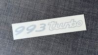993 Turbo Sticker Porsche Vintage 911 Frankfurt am Main - Westend Vorschau
