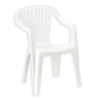 3 Gartenstühle PVC Kunststoff weiß stapelbar Nordrhein-Westfalen - Iserlohn Vorschau
