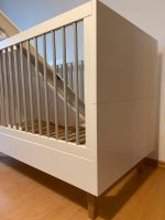 Babybett + Matratze Dr. Lübbe Air Premium + Himmelstange Hessen - Mörfelden-Walldorf Vorschau