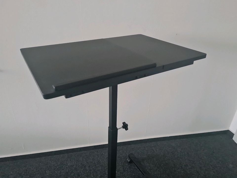 Stehtisch Schreibtisch Laptoptisch schwarz in Osternienburger Land