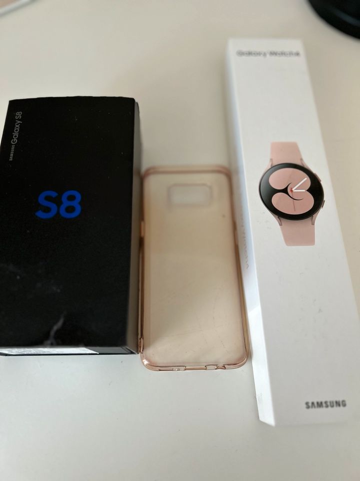 Samsung S8 64 GB plus Smartwatch Galaxy Watch 4 in Paderborn