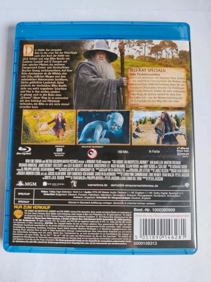 Blu-ray "Der Hobbit eine unerwartete Reise" in Hamburg