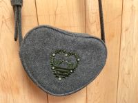 Handtasche für Dirndl Trachtenhandtasche aus grauem Filz Brandenburg - Michendorf Vorschau