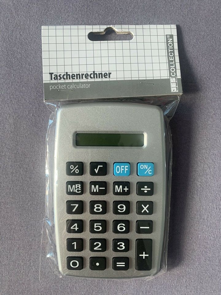 Jes Collection Senioren-Taschenrechner incl. Batterie OVP neu in Willich