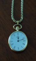 Kettenuhr/Taschenuhr Royal mit Handaufzug und Kette, vergoldet Hessen - Hünstetten Vorschau