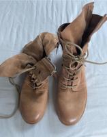 Airstep A.S.98 Leder Boots Stiefeletten Sand beige Gr. 39 NEU Bayern - Rettenberg Vorschau