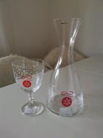 Karaffe + 5 Weingläser *white stars* Bohemian Crystal Weihnachten Bayern - Aschau am Inn Vorschau