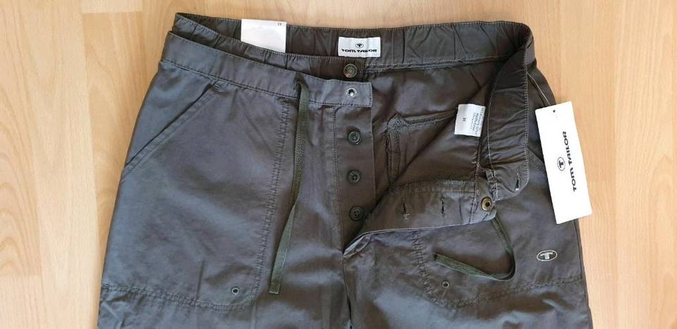 Tom Tailor Y2K 7/8 Hose Double Waistband braun W31  - NEU in München