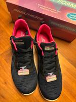 Skechers Bountiful Quick Path Sneaker in blau Brandenburg - Seddiner See Vorschau