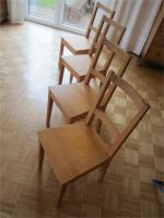 Stühle IKEA Massivholz, 4x, guter gebrauchter Zustand Sachsen-Anhalt - Schauen Vorschau