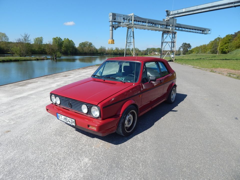 Golf 1 Cabrio 1.8 i H zulassung in Mainstockheim