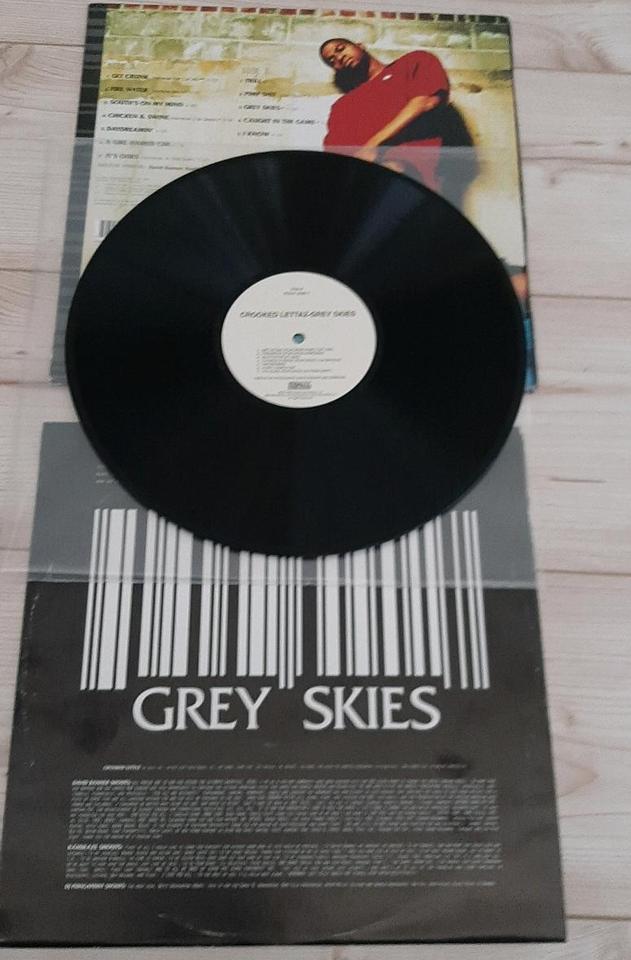 Crooked Lettaz  Vinyl Hip Hop 1999 Schallplatte Rap " Grey Skies in Braunschweig