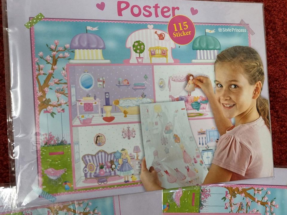 3 x neu zusammen 5 € My Style Princess Poster in Überherrn