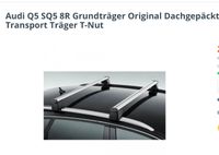 AUDI Q5/SQ5 Original Dachgepäckträger Bayern - Weyarn Vorschau