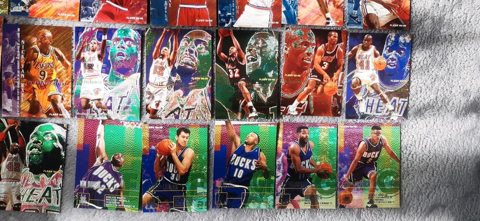 28 NBA Trading Cards Fleer 95-96 in Freiburg im Breisgau