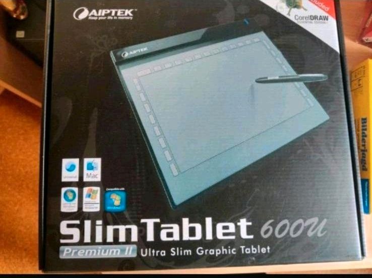 Aiptek Slim Tablet U600 Graphic Tablet Zeichnen Malen in Gundelfingen a. d. Donau