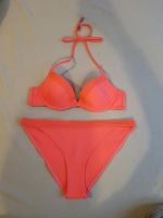 Neuwertig! Orange Bikini, Bikinihose M/38, Oberteil 75A Schleswig-Holstein - Lübeck Vorschau