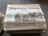 Allgemeine Zeitung Mainz, 1983 und 1985 Rheinland-Pfalz - Partenheim Vorschau