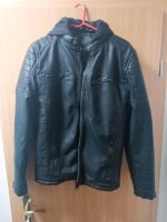 Leder Biker Jacke  Unisex Größe S Farbe schwarz Mecklenburg-Vorpommern - Neubrandenburg Vorschau