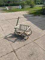 Antiker Leiterwagen, Alter Holz Leiterwagen, Handwagen, Deko Sachsen - Strahwalde Vorschau