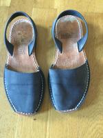Menorca Sandalen Größe 27, blaues Leder Rheinland-Pfalz - Budenheim Vorschau