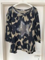 NEU - Sweatshirt von Monari - schwarz/khaki - Gr. 48 Berlin - Lichterfelde Vorschau