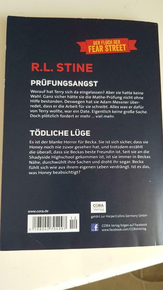 R. L. Stine Prüfungsangst & Tödliche Lüge Fear Street in Buxheim